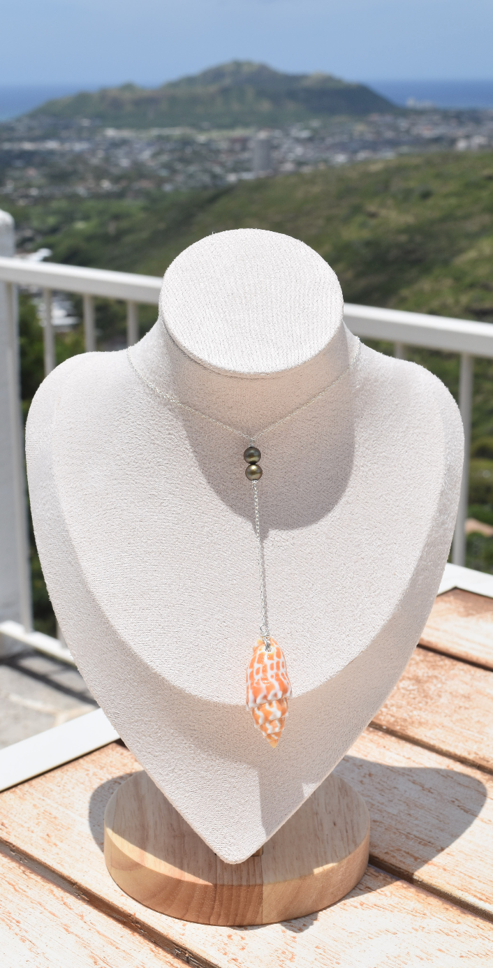 Miter Drop Necklace