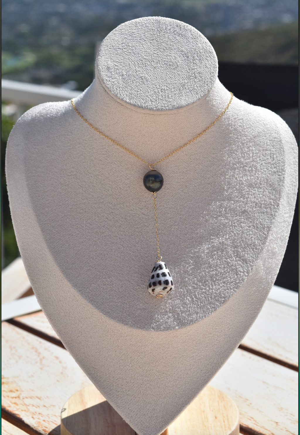 Hebrew Drop Necklace