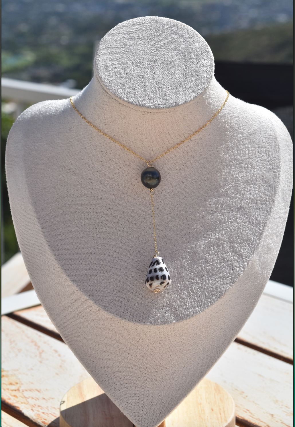 Hebrew Drop Necklace