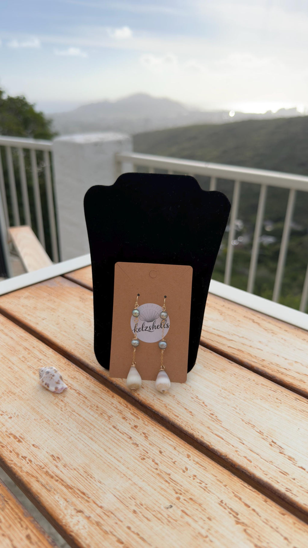 Rarities: Cone dangle earrings