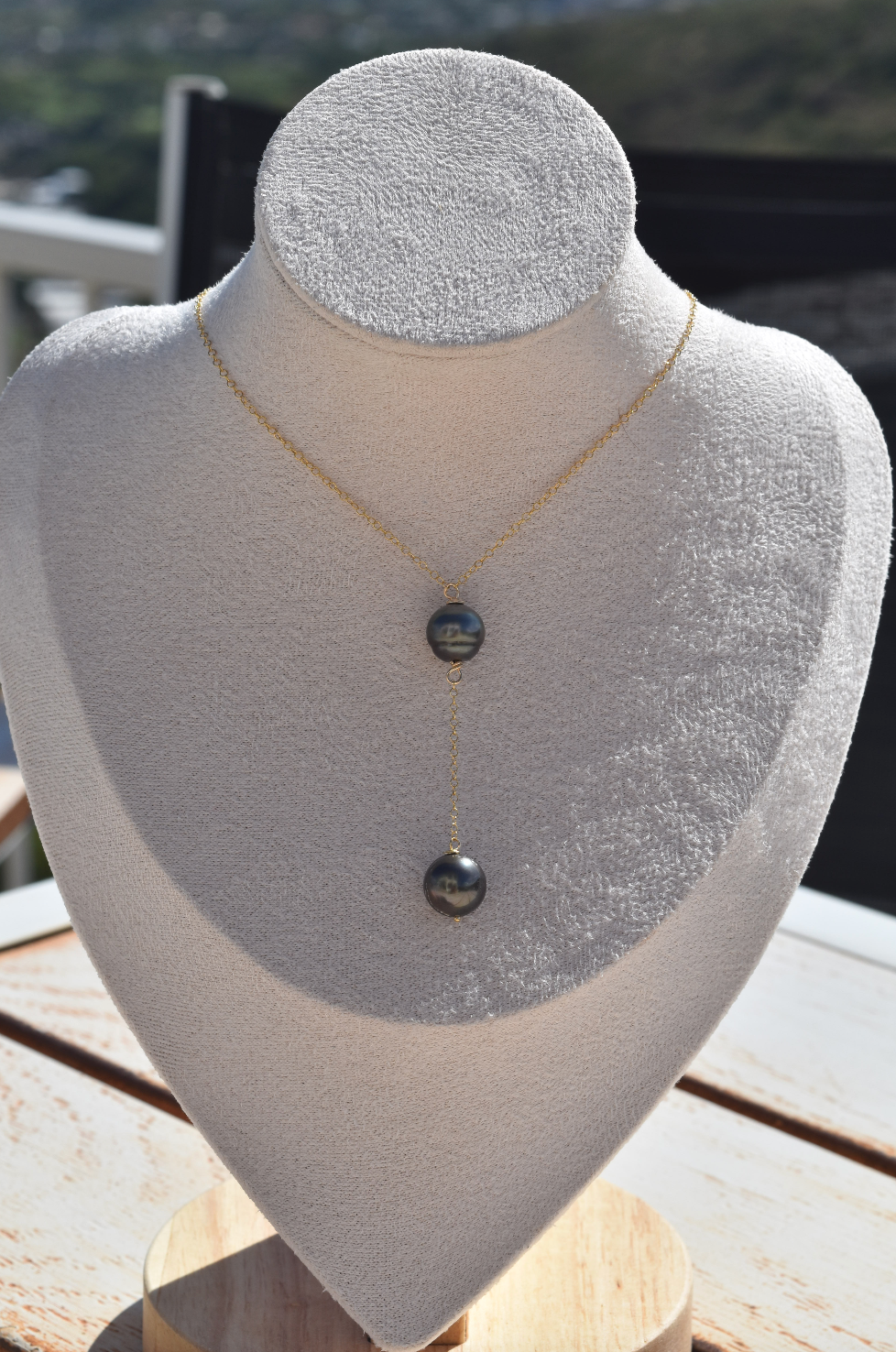 Tahitian Pearl Drop Necklace