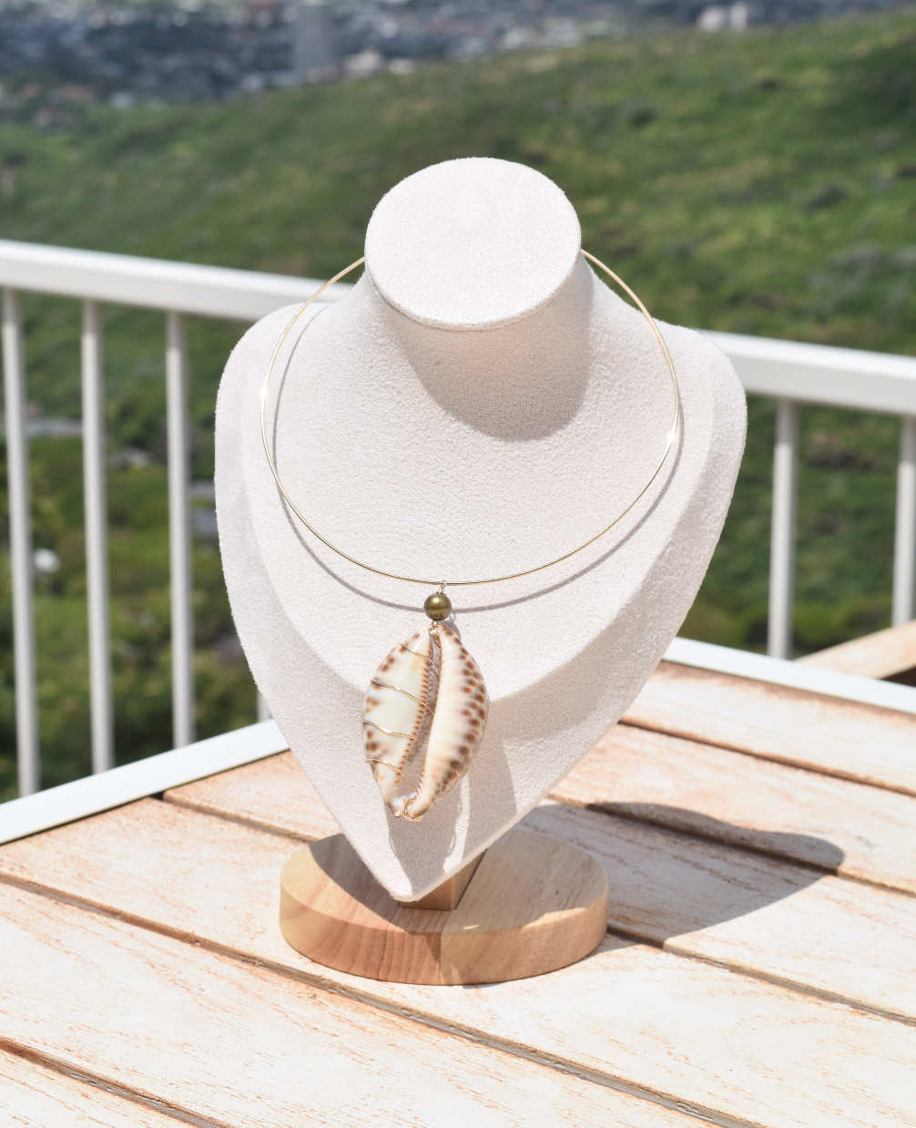 Cowrie Collar Necklace
