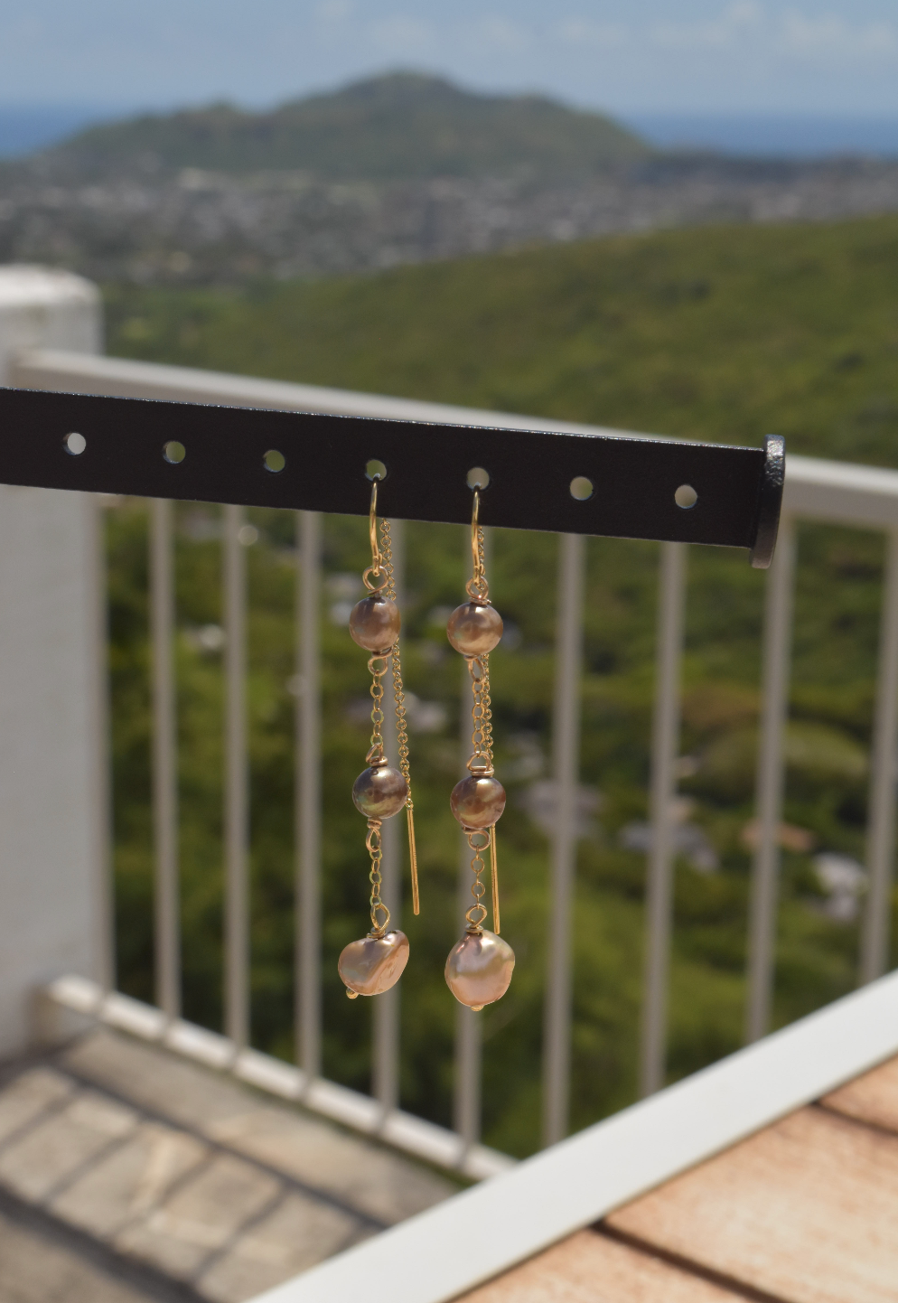 Freshwater Threader Earrings