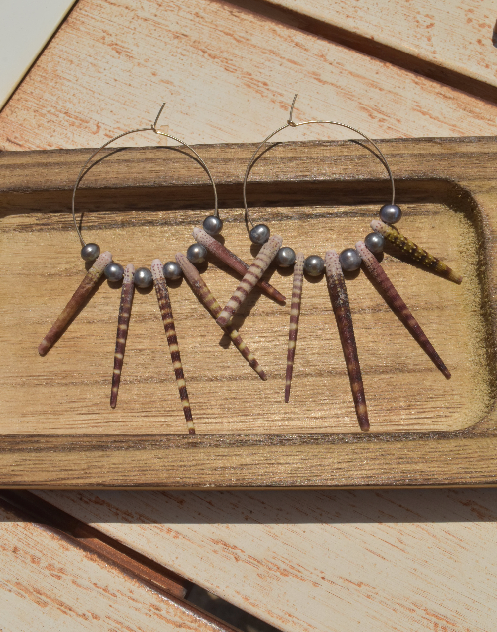 Urchin Spine Hoops