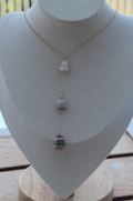 Mini Stacked Cone Necklace