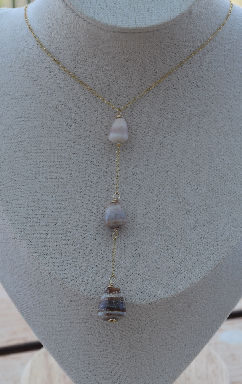 Mini Stacked Cone Necklace