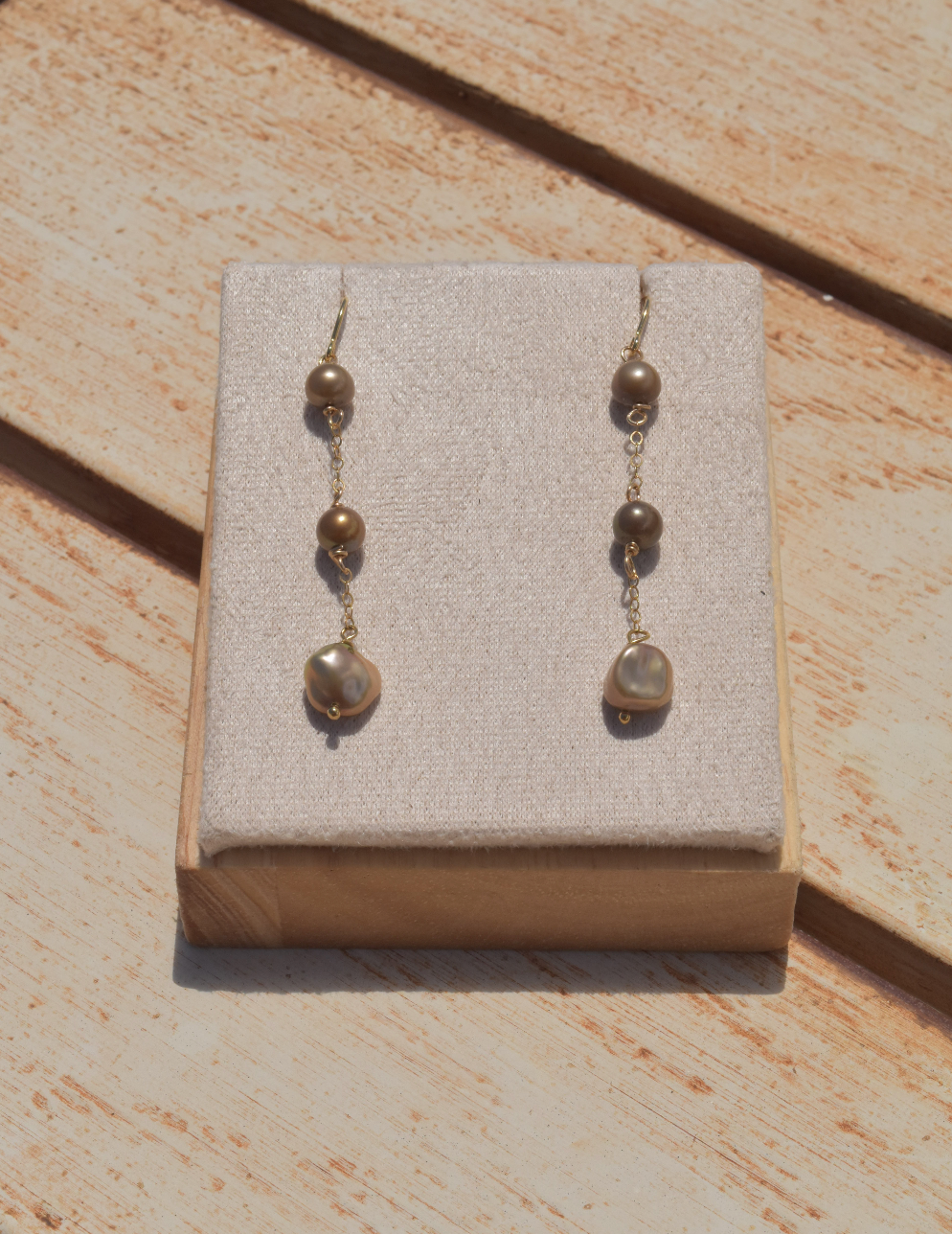 Freshwater Threader Earrings